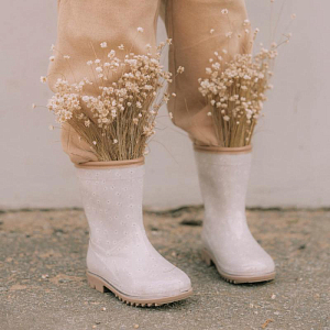 Сапоги резиновые Mrs. Ertha "Little Daisys", очарование маргариток